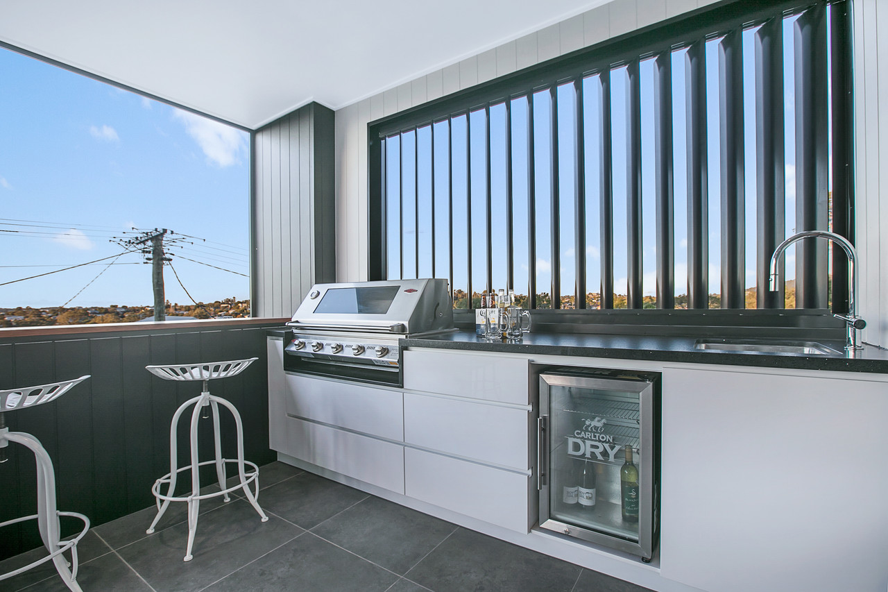 Custom outdoor kitchen by Designer Flatpacks Australia
